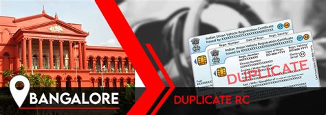 lost rc smart card bangalore|Duplicate RC Bangalore .